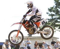 Vol de la 350 KTM de K. Vongsana à Caen